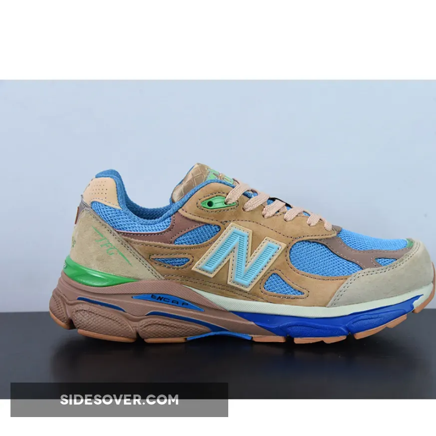 Joe Freshgoods x New Balance 990v3 'Outside Clothes' Beige/Aqua-Green / joe fresh goods new balance 990v3
