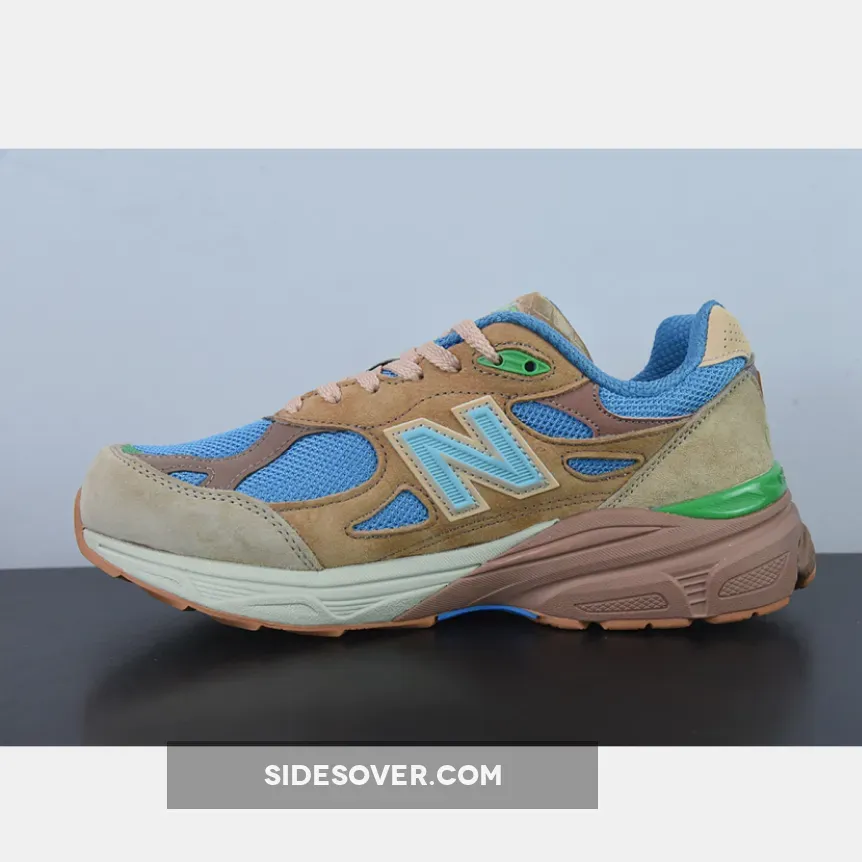 Joe Freshgoods x New Balance 990v3 'Outside Clothes' Beige/Aqua-Green / joe fresh goods new balance 990v3
