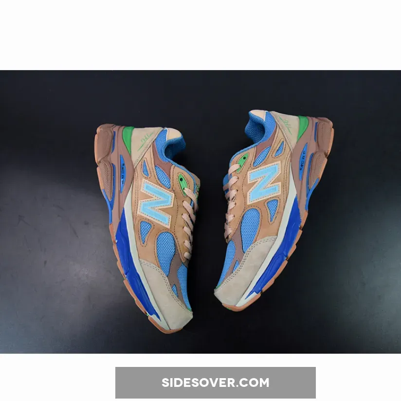 Joe Freshgoods x New Balance 990v3 'Outside Clothes' Beige/Aqua-Green / joe fresh goods new balance 990v3
