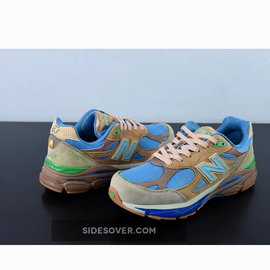 Joe Freshgoods x New Balance 990v3 'Outside Clothes' Beige/Aqua-Green / joe fresh goods new balance 990v3