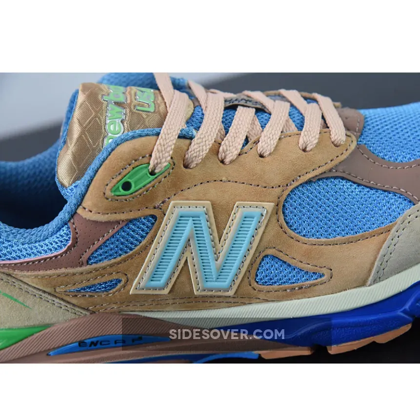 Joe Freshgoods x New Balance 990v3 'Outside Clothes' Beige/Aqua-Green / joe fresh goods new balance 990v3