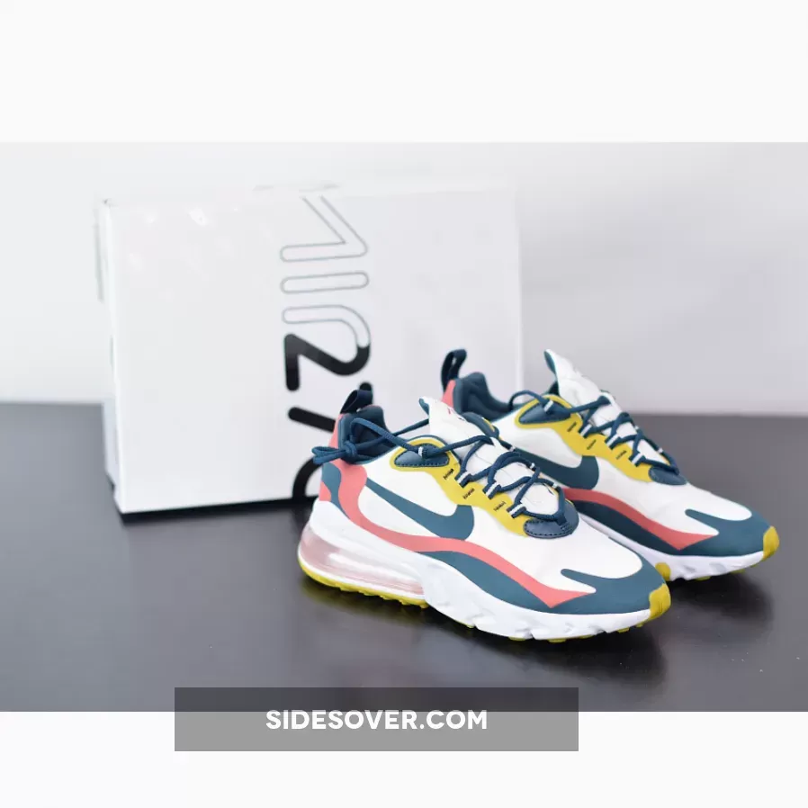 Nike Air Max 270 React 'Midnight Turquoise' CT1264-103 / nike air max 270 react yellow