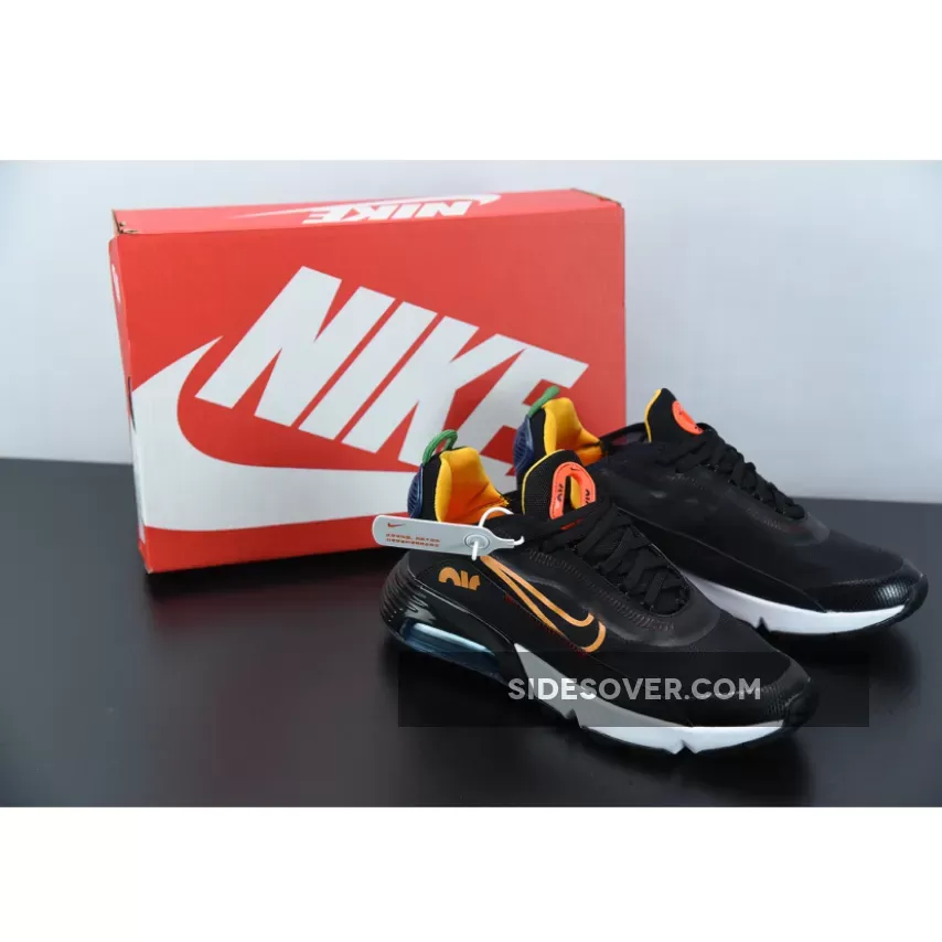 Nike Air Max 2090 Dark Grey/Black-Chile Red-University Gold DC1465-001 / air max 2090 red