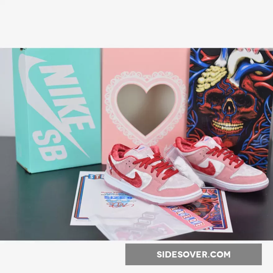 StrangeLove x Nike SB Dunk Low "Valentine’s Day" | dunk sb love