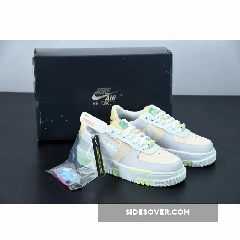 LPL x Nike Air Force 1 Pixel 'Have A Good Game' Venice/White-Green Strike DO2330-511 Nike Pixel Air Force 1