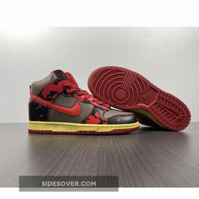 Nike Dunk High 1985 'Red Acid Wash' DD9404-600 / dunk high 1985 sp