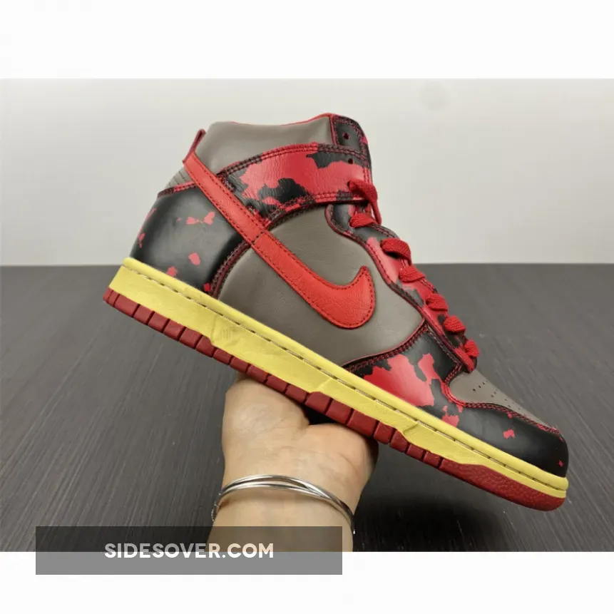 Nike Dunk High 1985 'Red Acid Wash' DD9404-600 / dunk high 1985 sp
