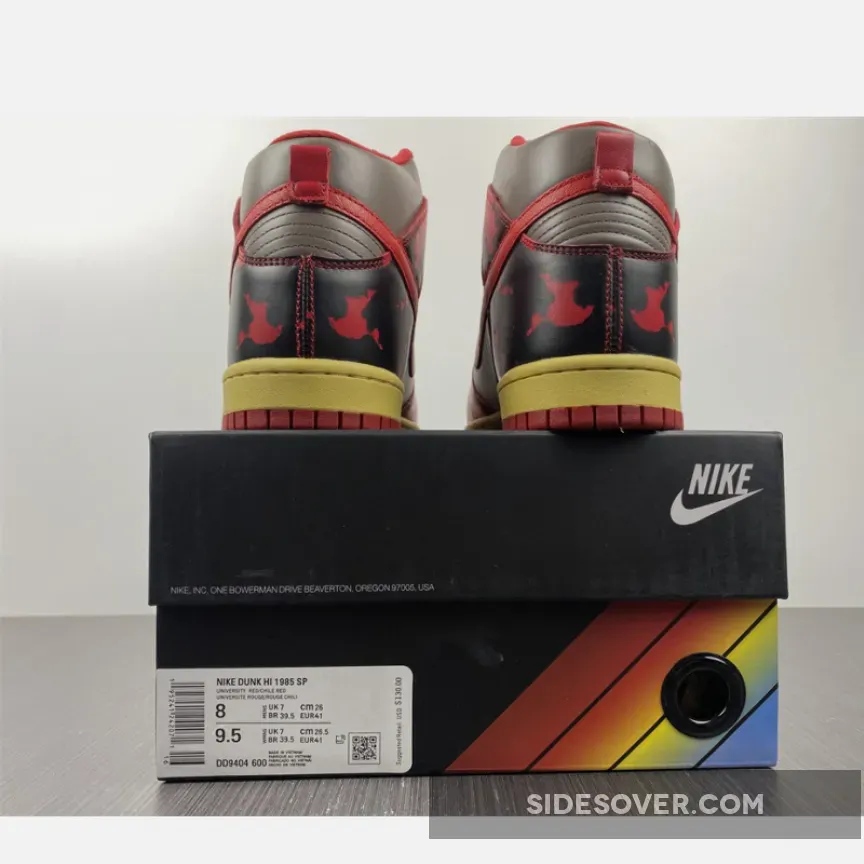 Nike Dunk High 1985 'Red Acid Wash' DD9404-600 / dunk high 1985 sp