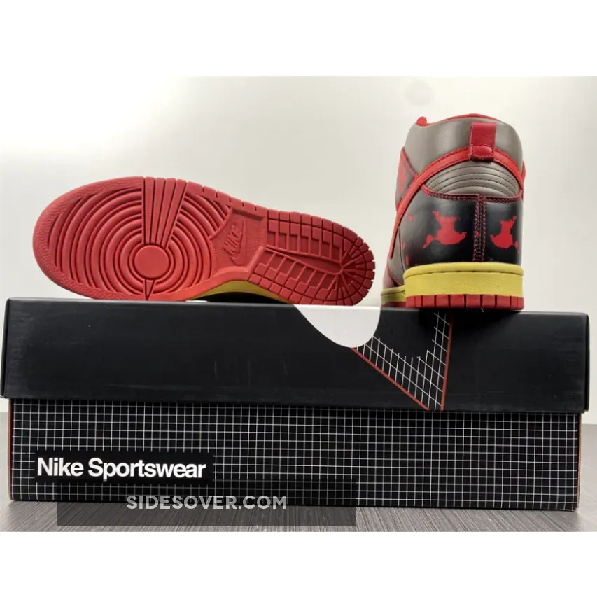 Nike Dunk High 1985 'Red Acid Wash' DD9404-600 / dunk high 1985 sp