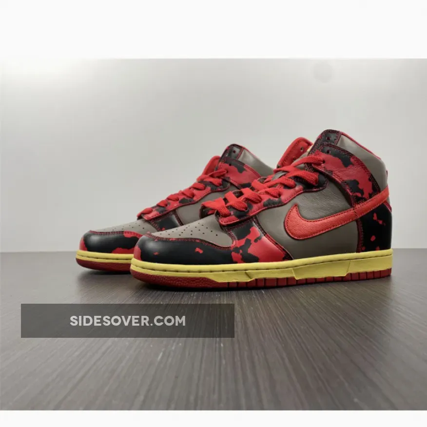 Nike Dunk High 1985 'Red Acid Wash' DD9404-600 / dunk high 1985 sp