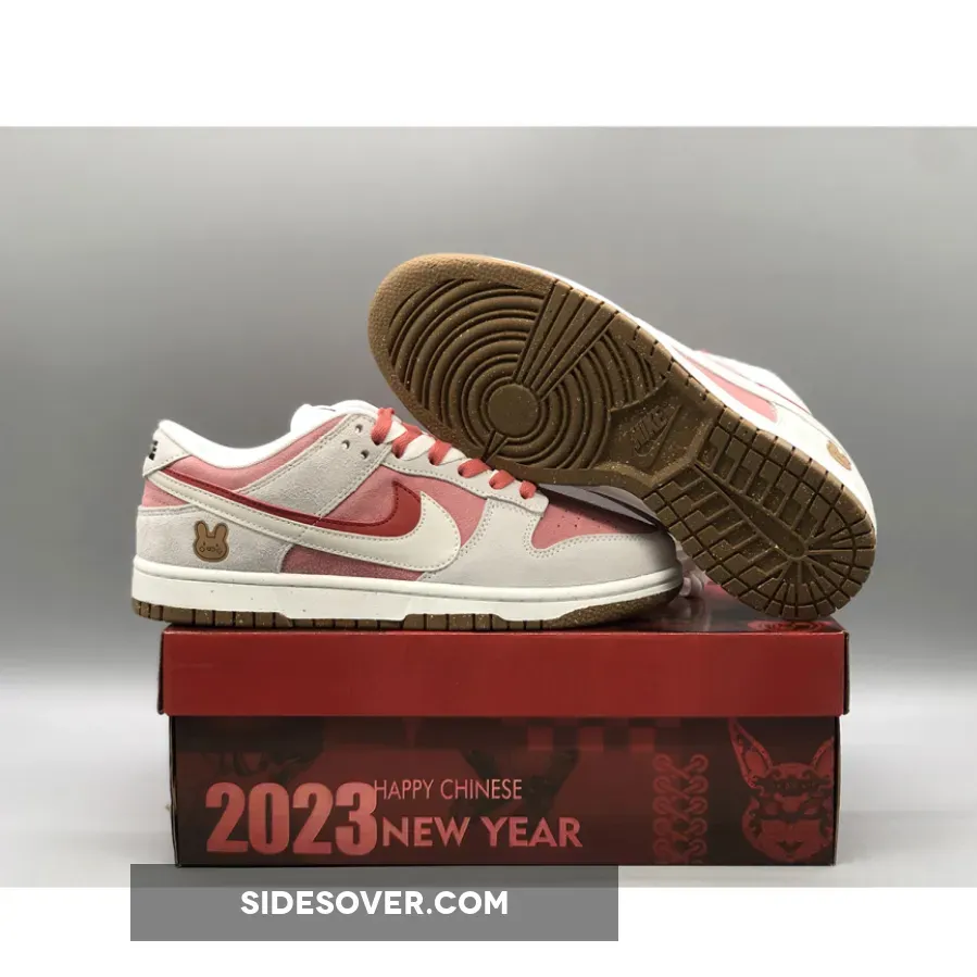 Custom Dunk Low Nike Dunk Low 'Year of the Rabbit' 85 Double Swooshes 1677224351