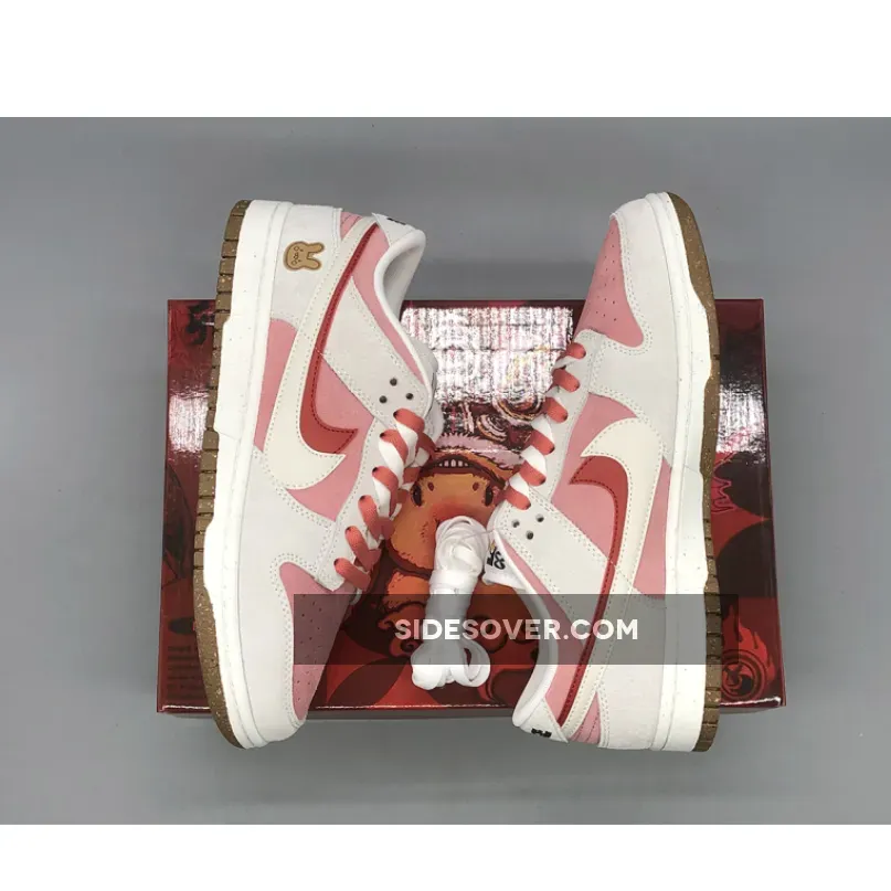 Custom Dunk Low Nike Dunk Low 'Year of the Rabbit' 85 Double Swooshes 1677224351