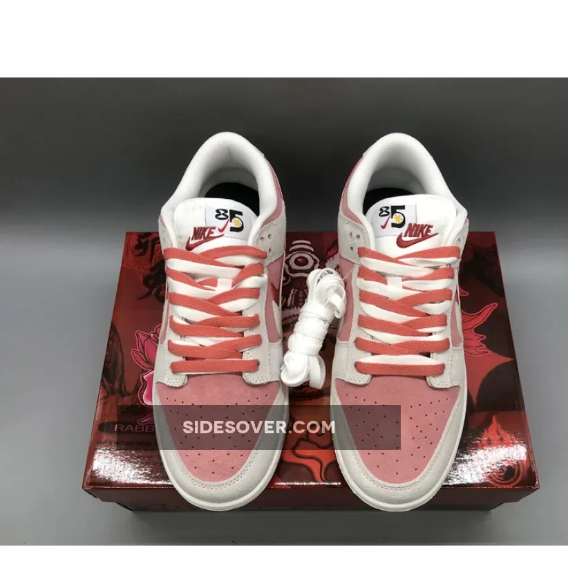 Custom Dunk Low Nike Dunk Low 'Year of the Rabbit' 85 Double Swooshes 1677224351