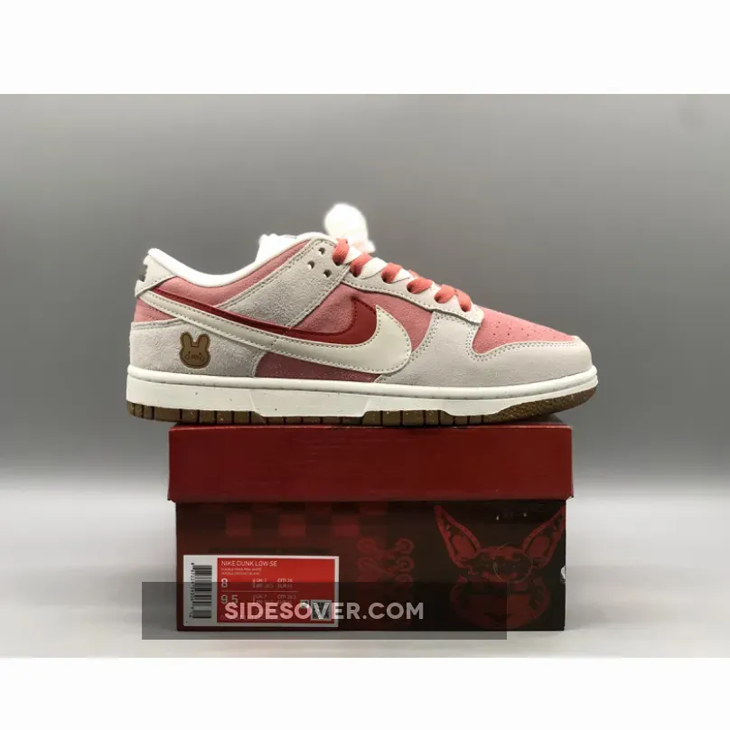 Custom Dunk Low Nike Dunk Low 'Year of the Rabbit' 85 Double Swooshes 1677224351