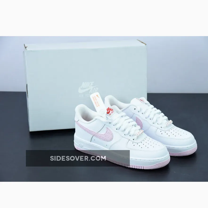 Air Forces Valentine's Day 2023 Nike Air Force 1 Low 'Valentine's Day' White/Atmosphere-University Red-Sail DQ9320-100