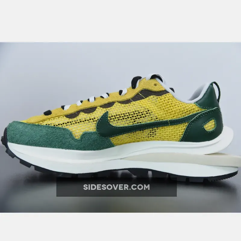 Sacai x Nike VaporWaffle Tour Yellow/Stadium Green-Sail / nike sacai green