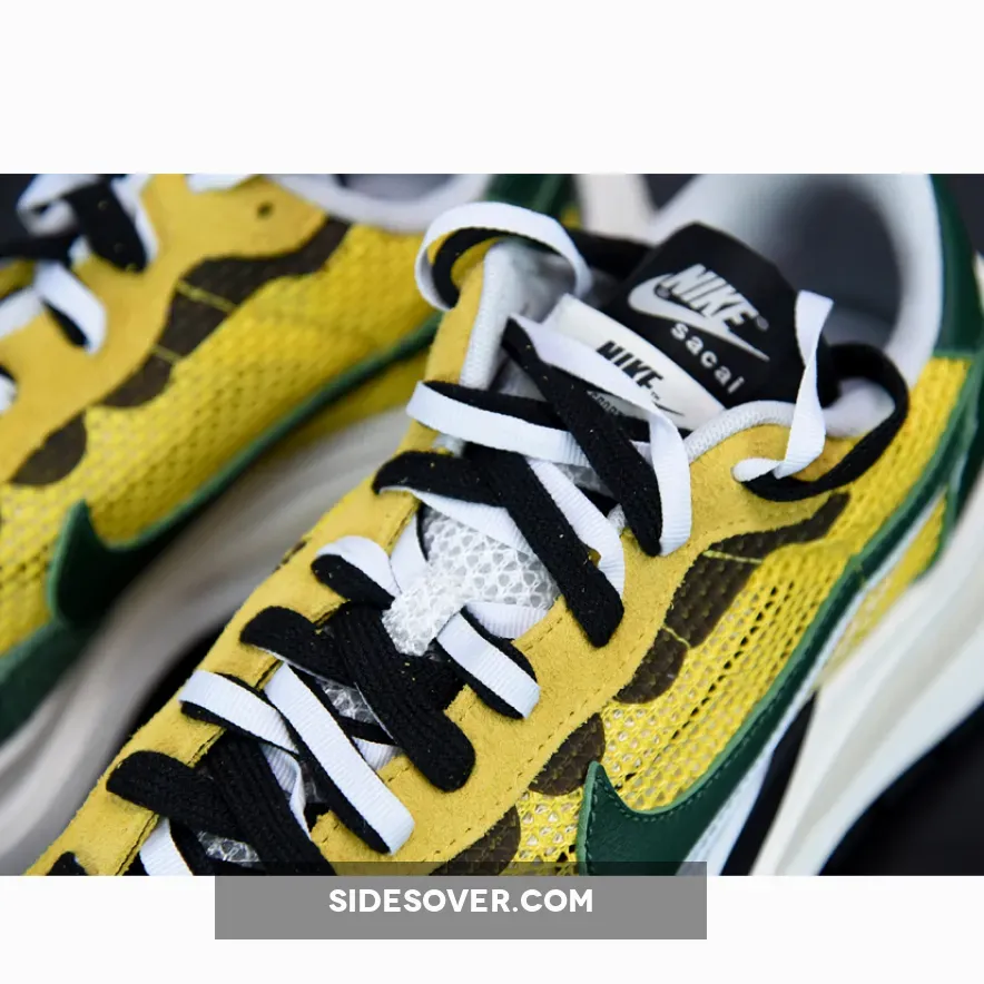Sacai x Nike VaporWaffle Tour Yellow/Stadium Green-Sail / nike sacai green