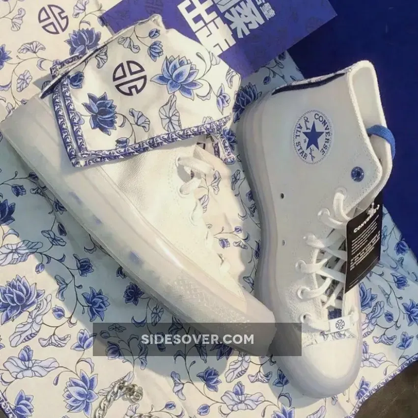 Converse Chuck Taylor All-star 70s Hi Lay Zhang / Lay Zhang x Converse Chuck 70 White/Classic Blue 170624C