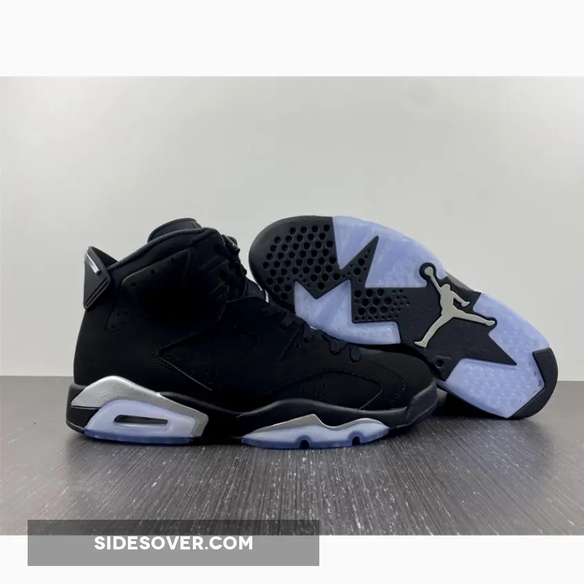 Jordan 6., Air Jordan 6 Black/Metallic Silver DX2836-001