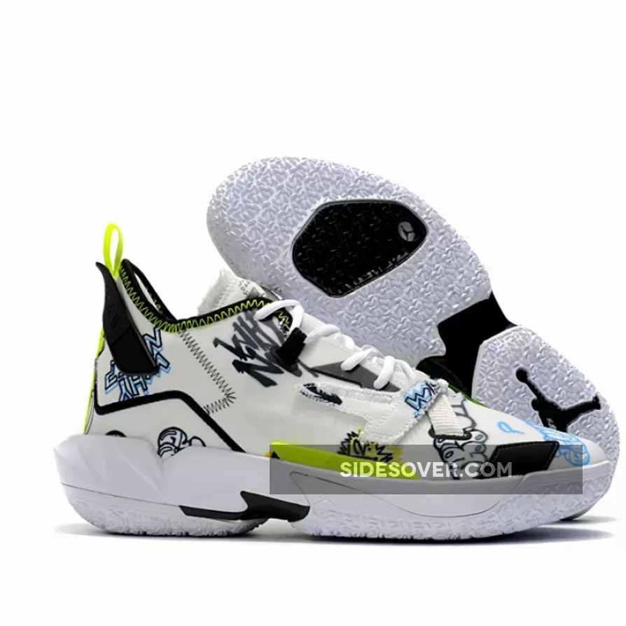 Jordan Why Not Zer0.4 White/Volt-Multi-Color DD4886-007