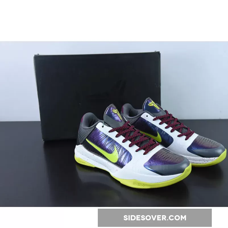 Kobe 5 Chaos - Nike Kobe 5 Protro 'Chaos' Purple/Cyber-White-Black CD4991-100