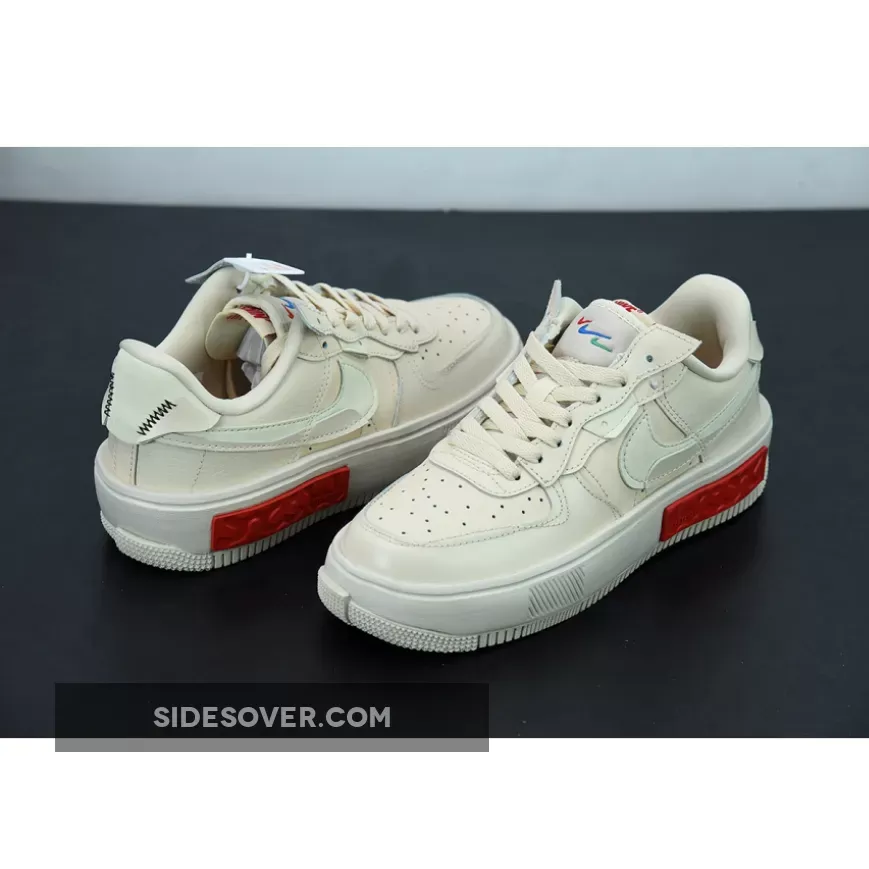 Nike Air Force 1 Fontanka Pearl White DA7024-200 #nike air force 1 pearl white