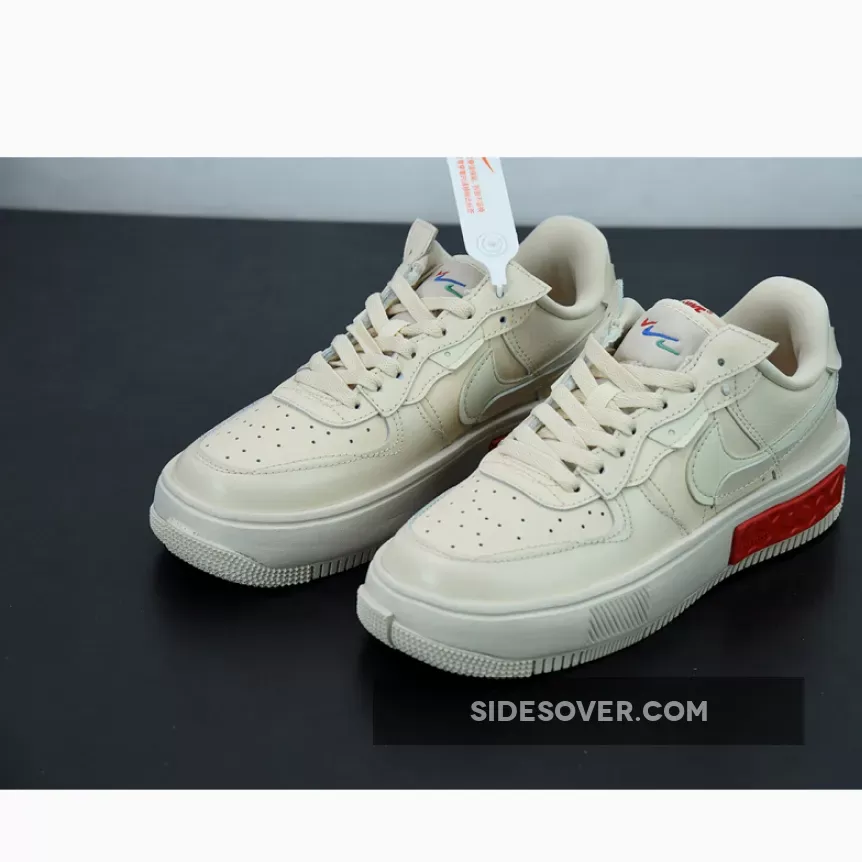 Nike Air Force 1 Fontanka Pearl White DA7024-200 #nike air force 1 pearl white