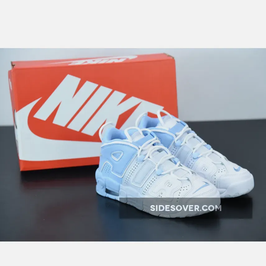Grey And Blue Uptempos / Nike Air More Uptempo 'Psychic Blue' White/Grey/Psychic Blue DJ5159-400