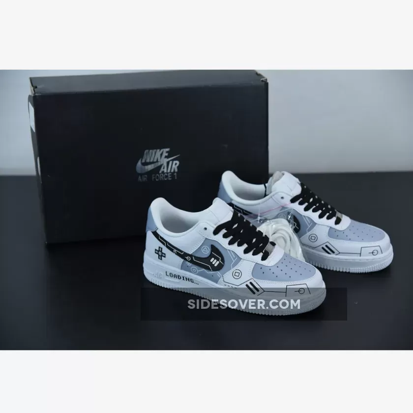 Custom Nike Air Force 1 Low White Black By You 1675867790 New Releases