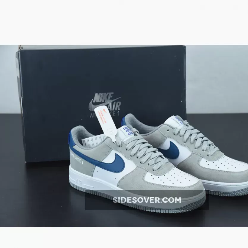 Nike Air Force 1 Low 'Athletic Club' Light Smoke Grey/Marina-White DH7568-001 / air force 1 smoke grey