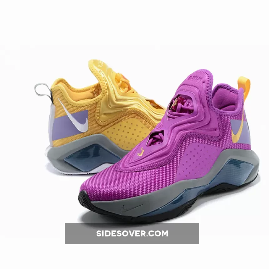 Nike LeBron Soldier 14 'Lakers' Purple and Gold CK6047-500 / lebron soldier 14 purple and gold