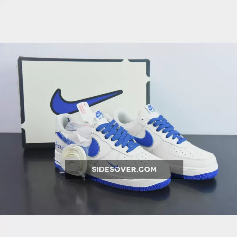 Nike Air Force 1 Low White/Royal Blue 1679650130 Restock