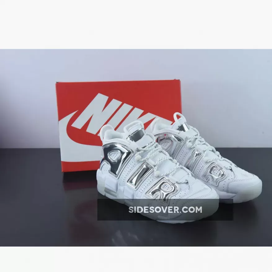 Nike Air More Uptempo White/Chrome-Blue Tint 917593-100 Restock
