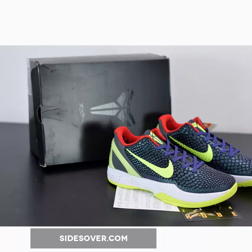 Nike Kobe 6 Protro 'Chaos' Ink/Dark Grey-White-Volt Cheapest Kobe 6