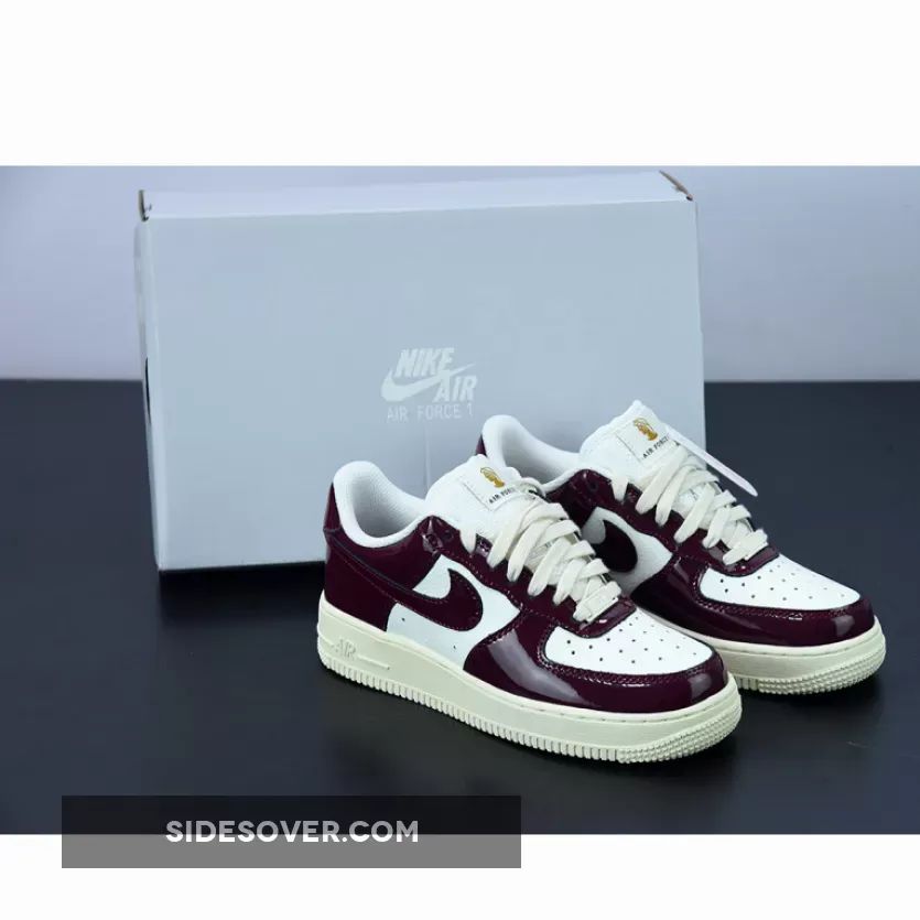 Nike Air Force 1 Low Dark Beetroot White/Burgundy / air force 1 beetroot