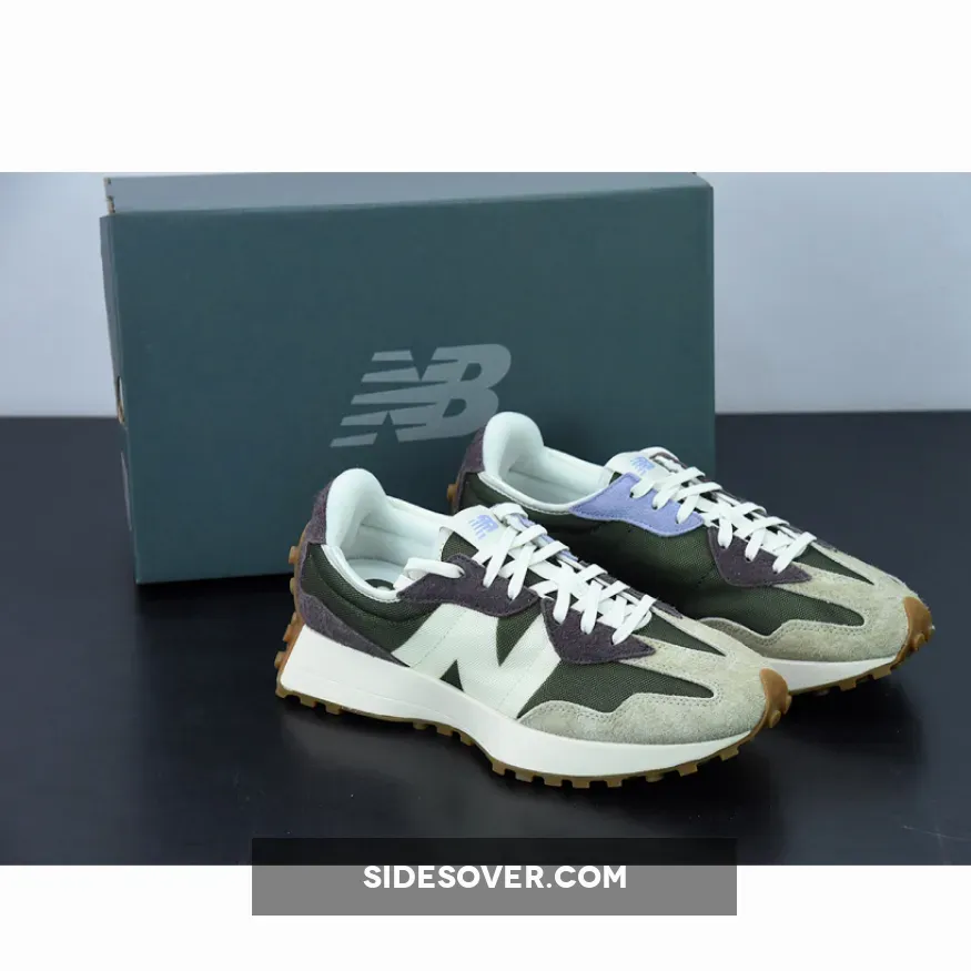 New Balance 327 Oak Leaf Green - New Balance Green Leaf MS327CPE