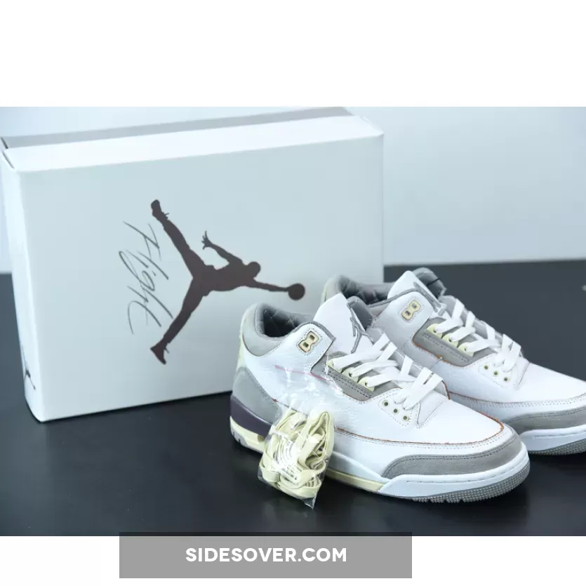 A Ma Maniere x Jordan 3 White DH3434-110 - ama maniere jordan 3