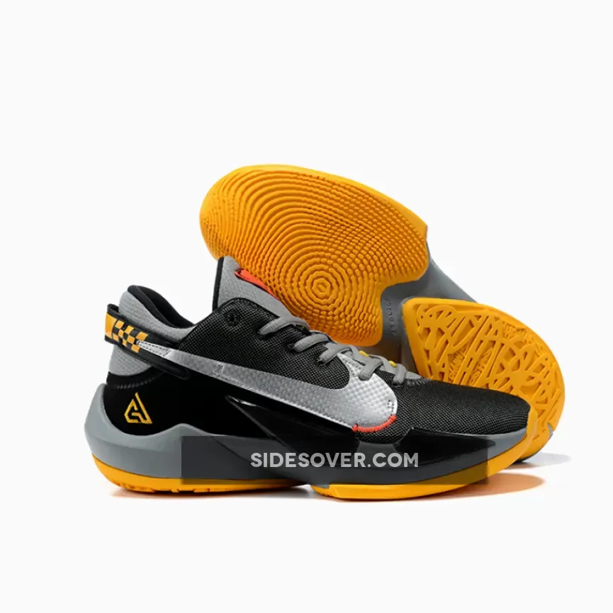 Nike Zoom Freak 2 "Taxi" Black/Metallic Silver CK5825-006