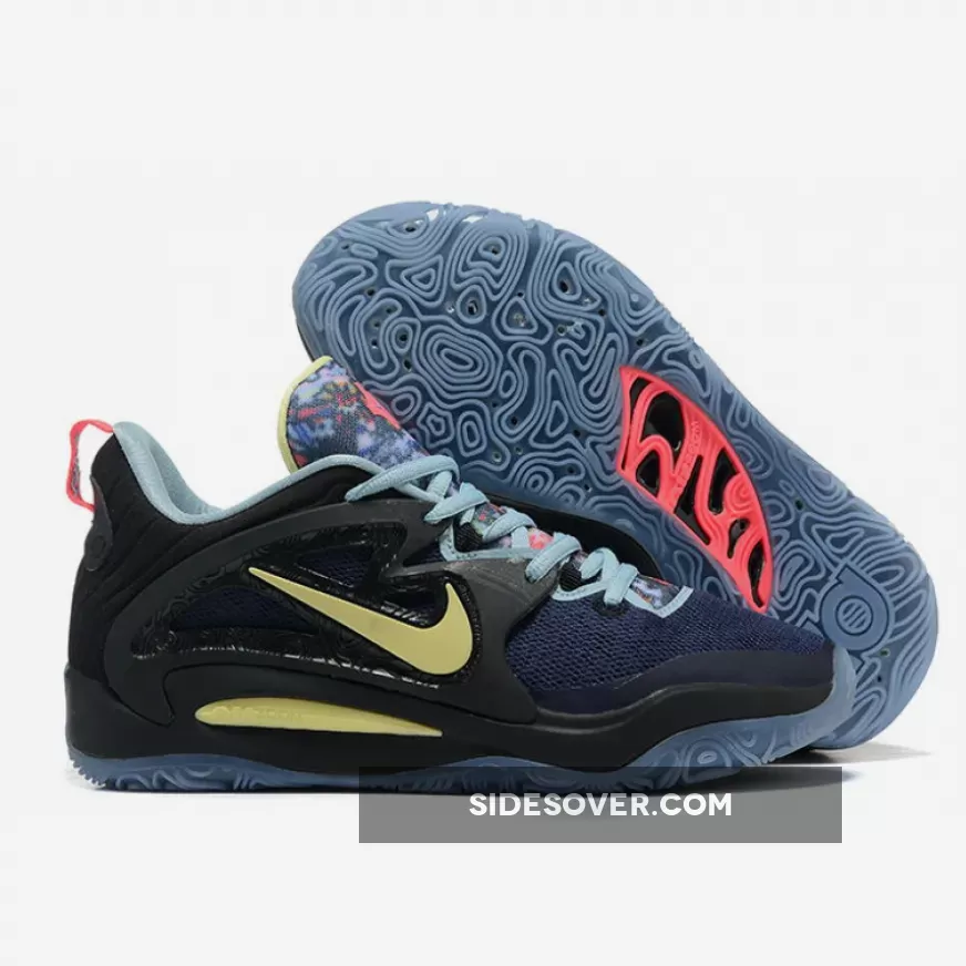 Nike KD 15 Black/Boarder Blue-Sanddrift-Aura DC1975-001 / kd 15 size 15