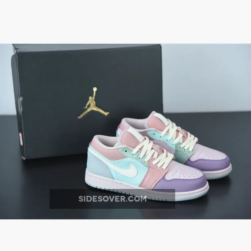 Air Jordan 1 Low Multicolor Pastel | pastel jordan 1 high