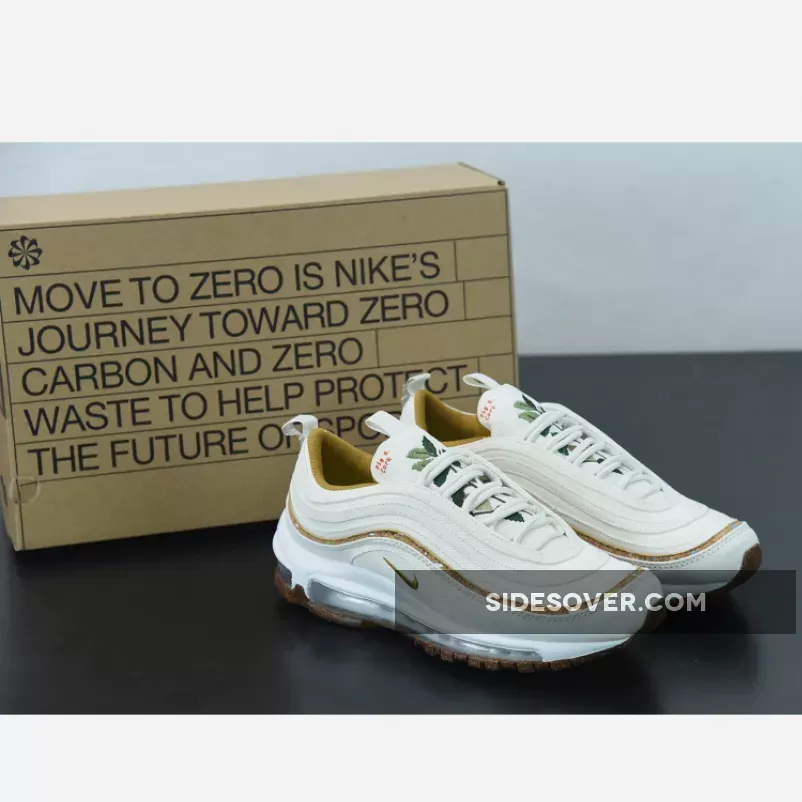 Nike Air Max 97 'Cork' Coconut Milk/Yellow / Air Max 97 Cork DC4012-100