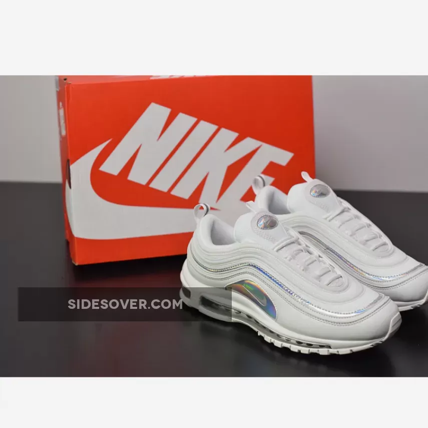 Nike Air Max 97 Summit White/Metallic Silver - holographic 97s