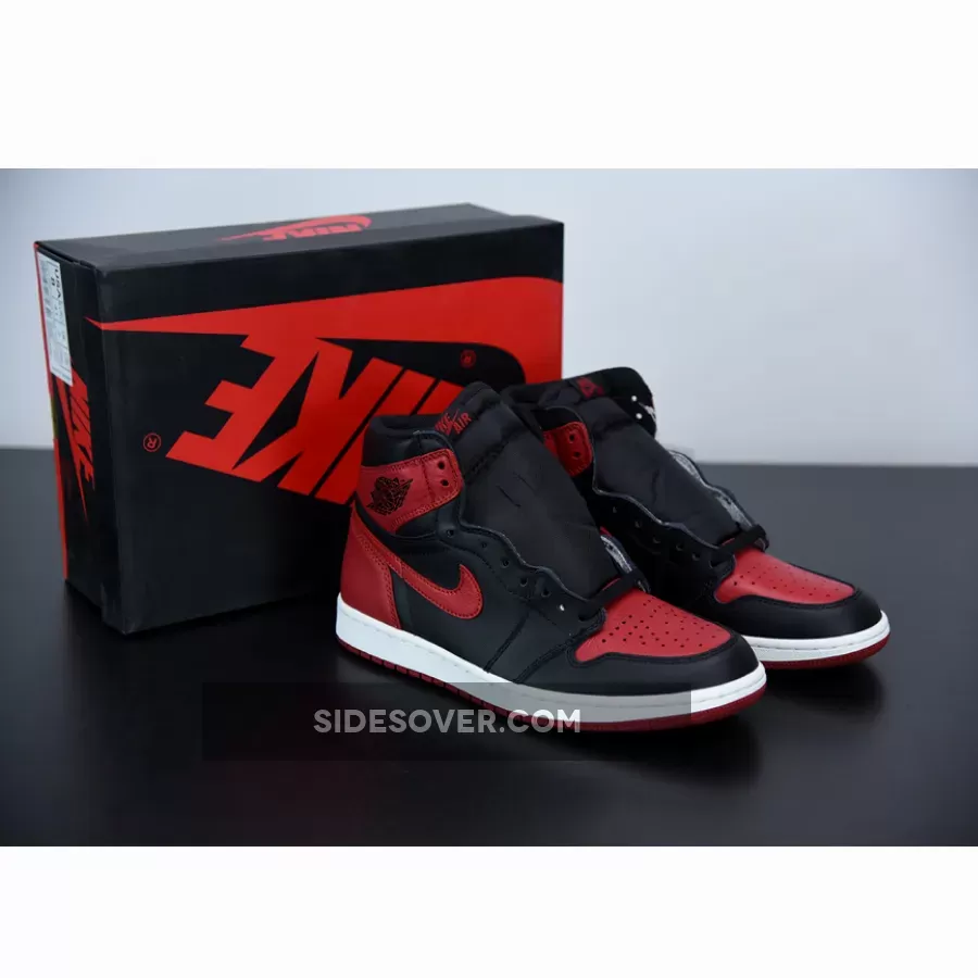 Air Jordan 1 Retro 'Banned' Black/Varsity Red-White / banned 1
