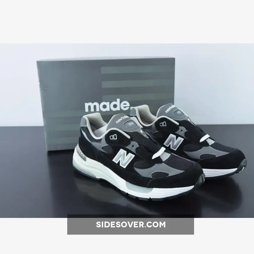 New Balance 992 Black Grey White | 992 NB M992EB