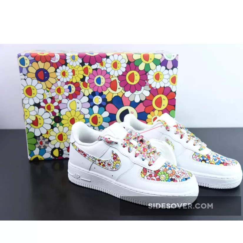 Takashi Murakami X Studio Hagel Nike Air Force 1 Flower Custom 1683551802 Discount