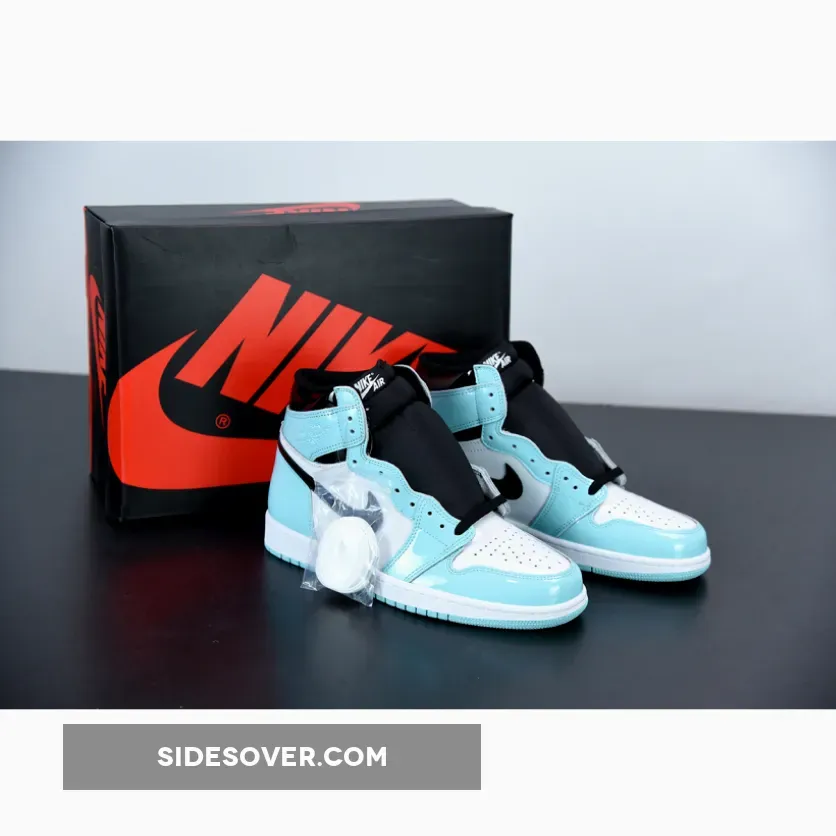 Air Jordan 1 Retro High OG Patent Leather White/Aurora-Black | jordan aurora