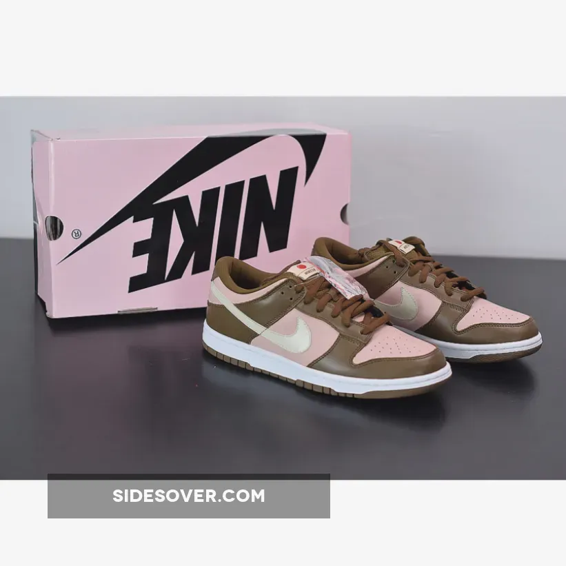 Stüssy x Nike Dunk Low Pro SB 'Cherry' Dark Khaki/Shy Pink-Vanilla 304292-671 / Stussy X Dunk Low Pro Sb