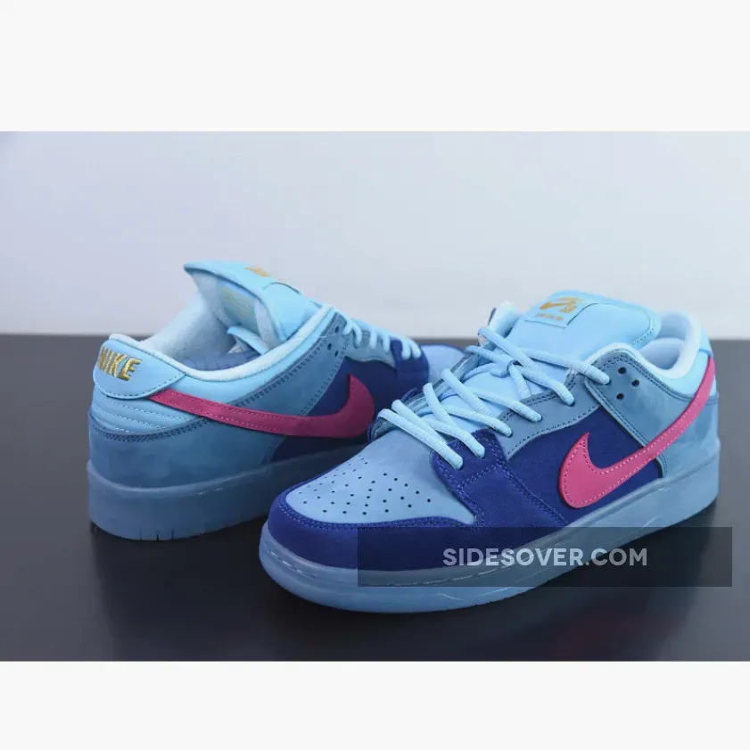 Run The Jewels x Nike SB Dunk Low Deep Royal Blue/Pink-Blue Chill Run The Jewels x Nike SB Dunk Low Deep Royal Blue/Pink-Blue Chill