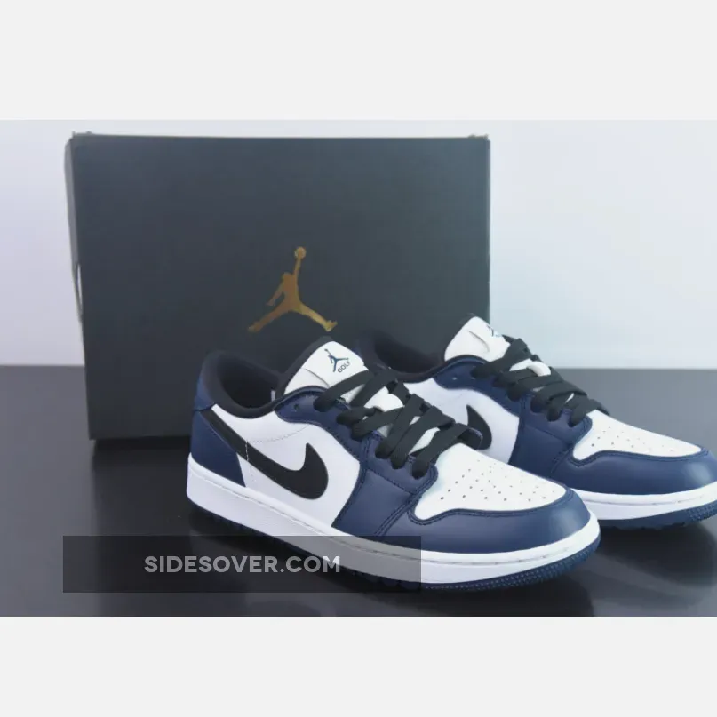 Air Jordan 1 Low Golf White/Black-Midnight Navy DD9315-104