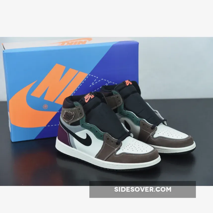 Air Jordan 1 High OG 'Hand Crafted' DH3097-001 air jordan 1 archaeo brown